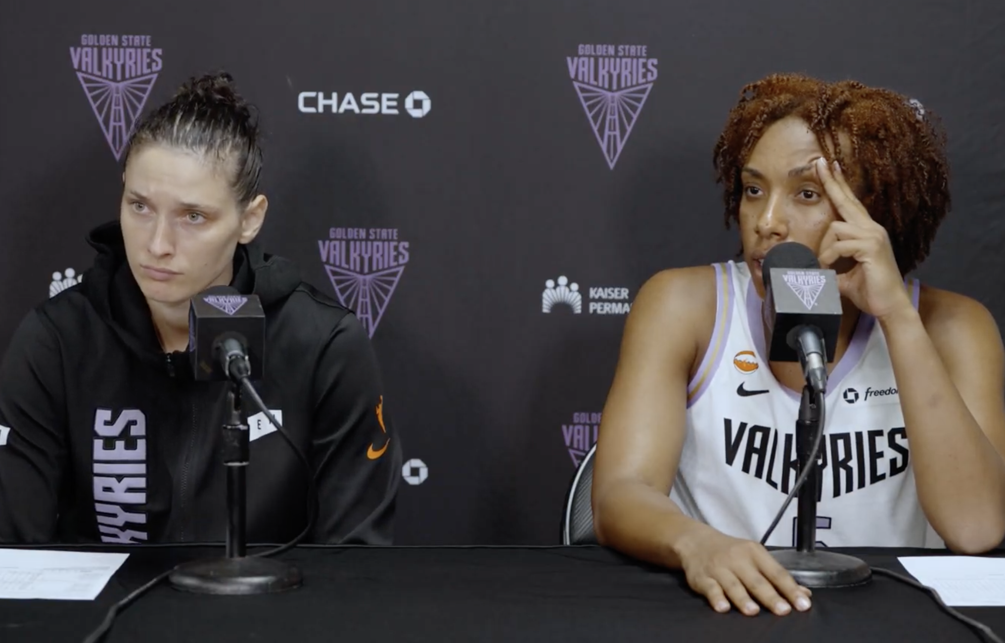 Cecilia Zandalasini and Kayla Thornton Postgame Press Conference | 8/9/26